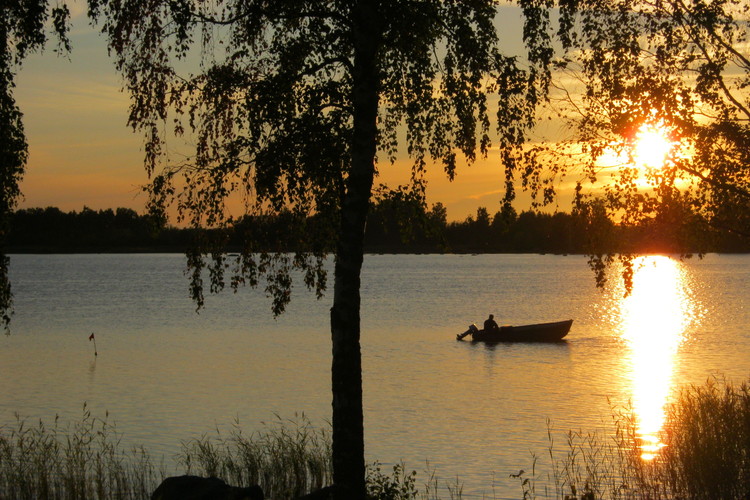 Solnedgång