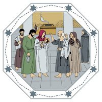 Gudstjänst i kyrkan.