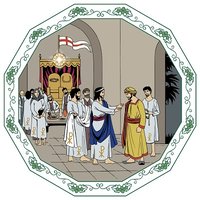 Högmässa i kyrkan. Högmässa i kyrkan.