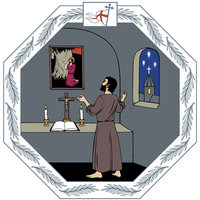 Gudstjänst i kyrkan. Gudstjänst i kyrkan.