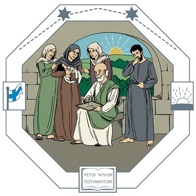 Gudstjänst kl 10 i kyrkan. Midsommardagen