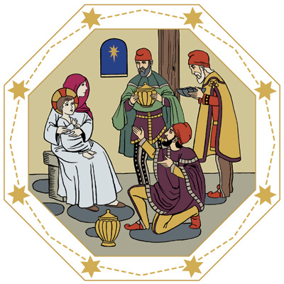 Gudstjänst i kyrkan - strömmas .